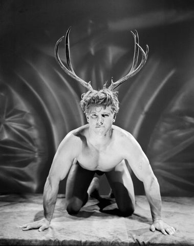 Jim Carroll [with antlers], Los Angeles