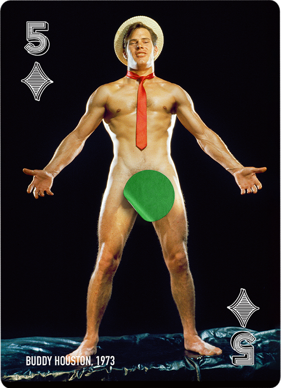 Playing Cards - BLUE DECK - Bob Mizer 1970s/80s Nude poker cards