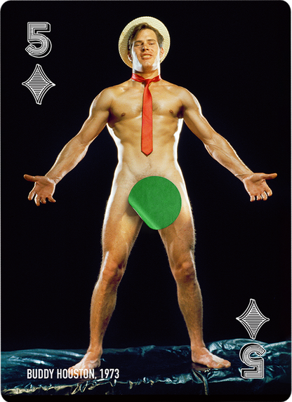 Playing Cards - BLUE DECK - Bob Mizer 1970s/80s Nude poker cards