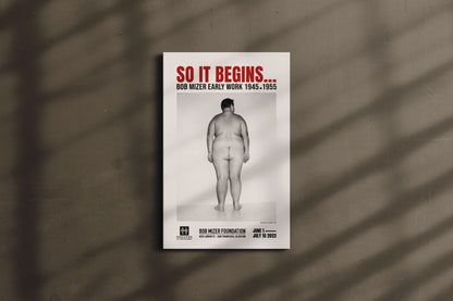 POSTER: Bob Mizer, So It Begins...