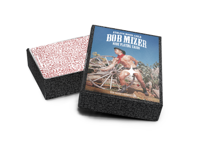 Playing Cards - RED DECK - Bob Mizer 1970s/80s Nude poker cards