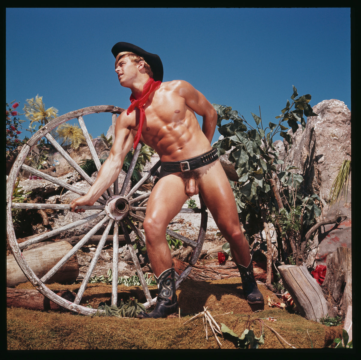 Judd Ross (with pistol), Los Angeles