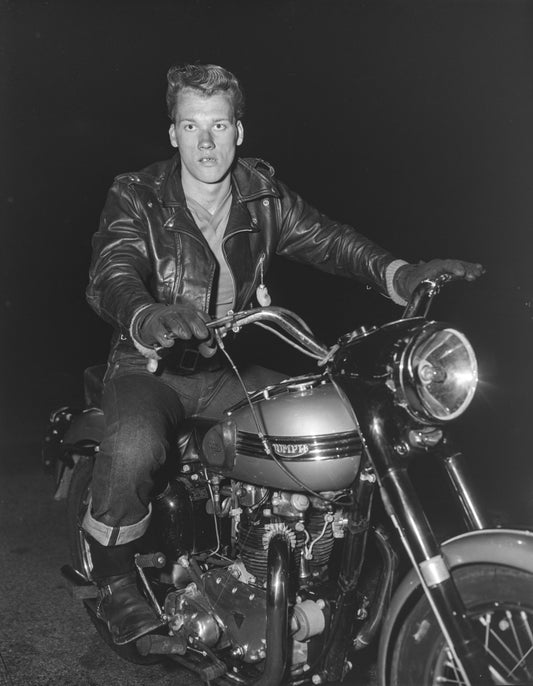 Bill Dvorak (on Triumph), Los Angeles