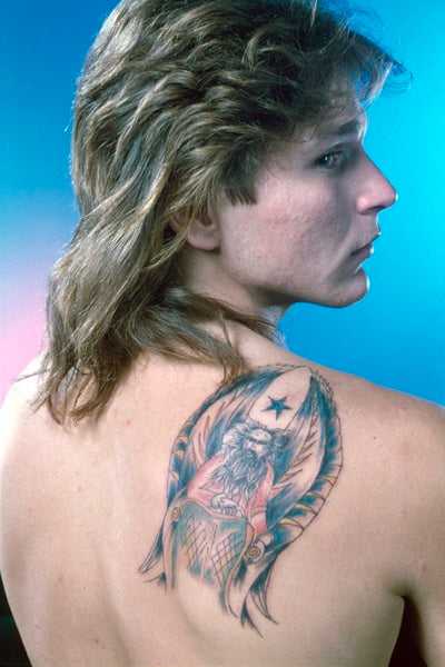 Nicky Blue [portrait with tattoo], Los Angeles